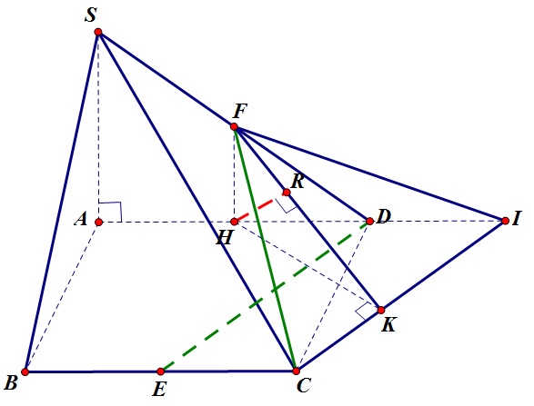 khoang cach 2 duong thang cheo nhau 2