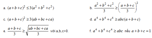 B1. Bất đẳng thức (tiết 2)